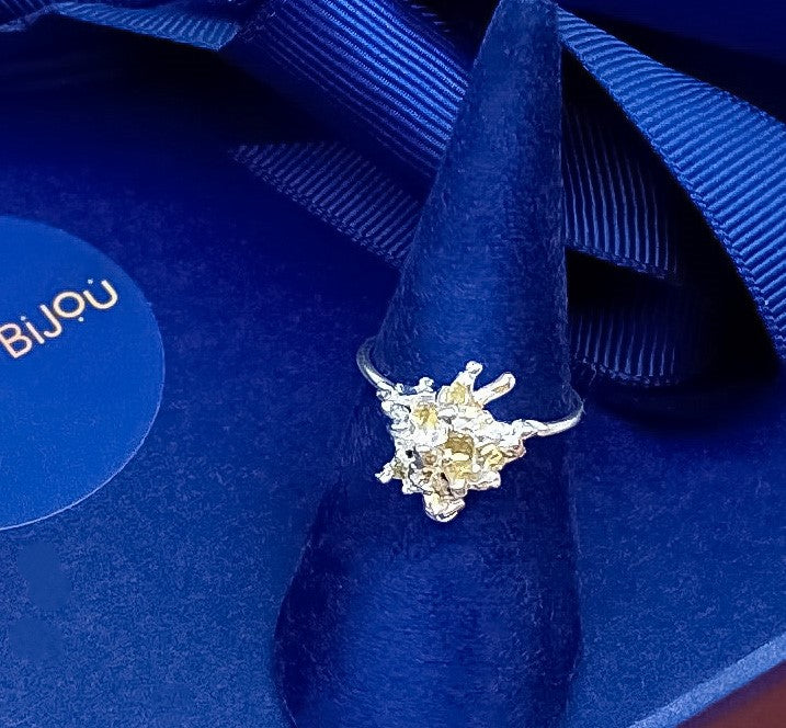 Marité Ring with 24ct Gold Accents